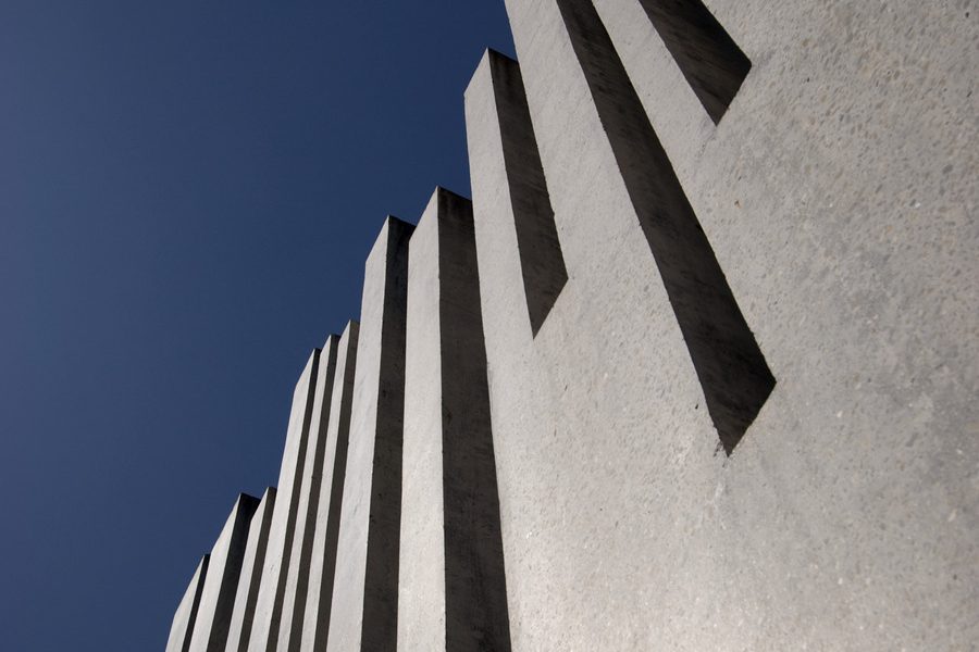 Concrete sculpture at Holcim Corporate Building at San Jos Costa Rica